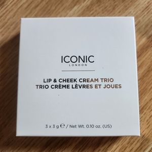 NWT Iconic London Lip & Cheek Cream Trio